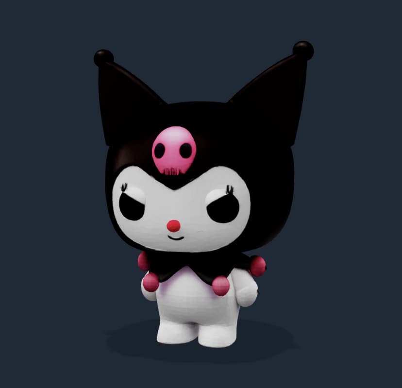 Kuromi - Photo to 3D Model