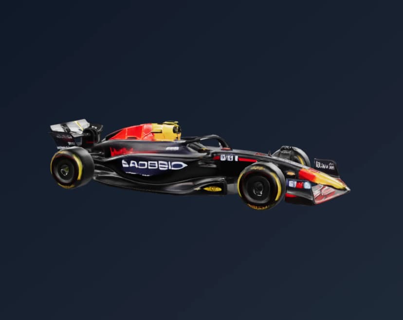 F1 Car - Photo to 3D Model