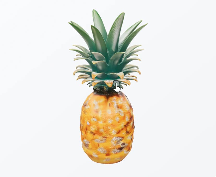 Pineapple - Photo to 3D Model