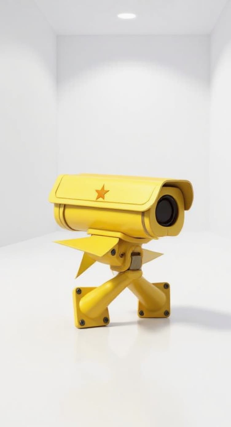 Yellow camera