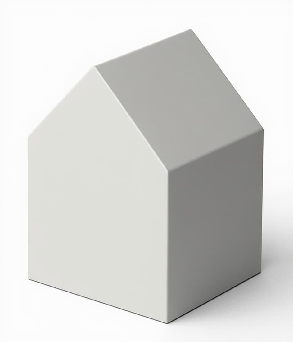 gray cube