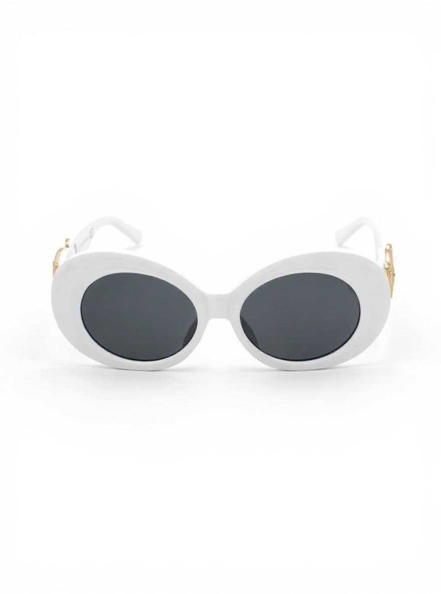 white sunglasses