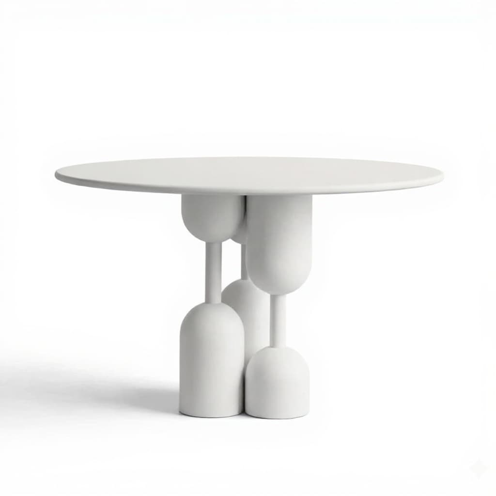 white table